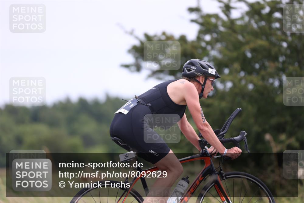 22.06.2025 - Viking Triathlon Yannick Fuchs http://msf.ph/oto/8092629 22.06.2025 13:35:35 Radfahren 257, 267 meine-sportfotos.de