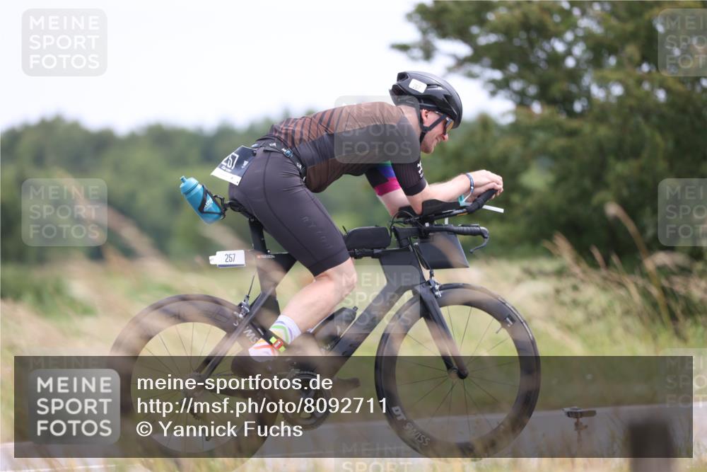 22.06.2025 - Viking Triathlon Yannick Fuchs http://msf.ph/oto/8092711 22.06.2025 13:35:43 Radfahren 257 meine-sportfotos.de