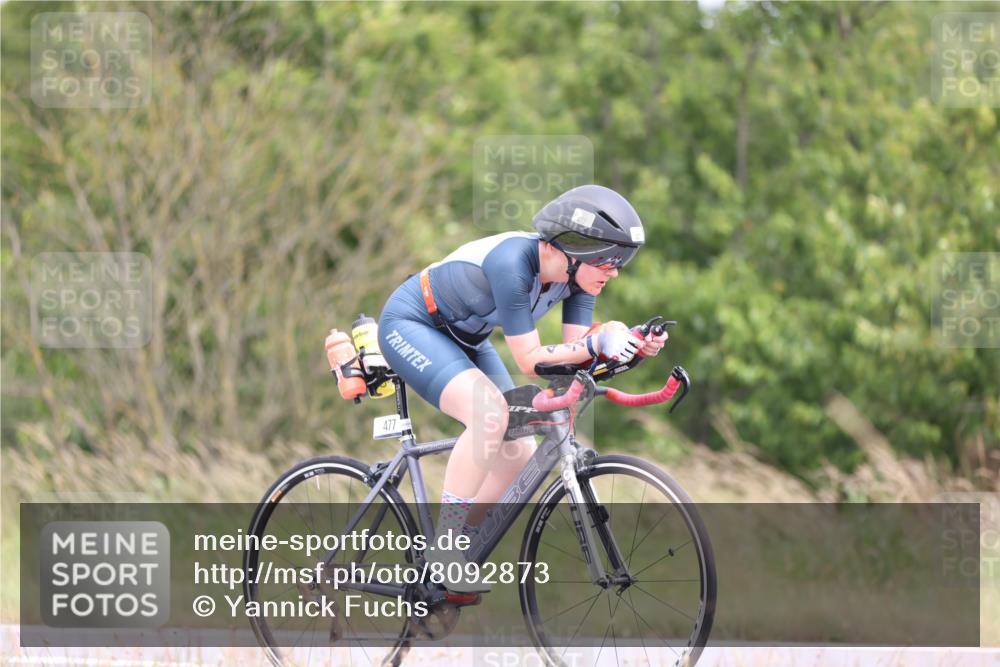 22.06.2025 - Viking Triathlon Yannick Fuchs http://msf.ph/oto/8092873 22.06.2025 13:36:06 Radfahren 192, 477 meine-sportfotos.de
