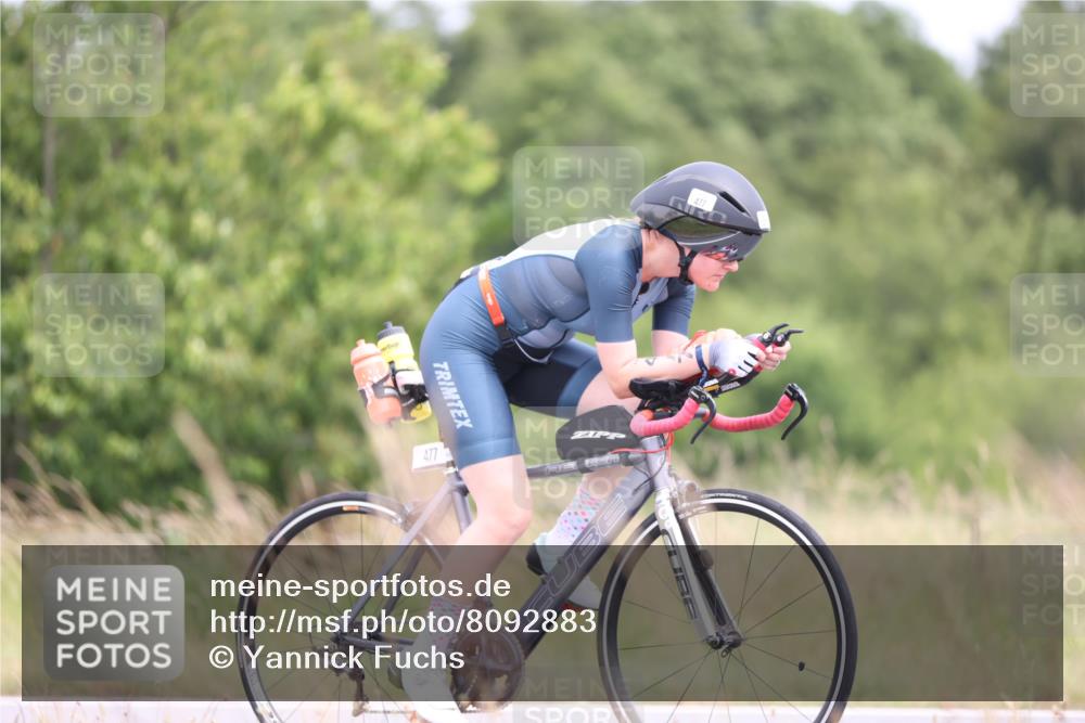 22.06.2025 - Viking Triathlon Yannick Fuchs http://msf.ph/oto/8092883 22.06.2025 13:36:06 Radfahren 192, 477 meine-sportfotos.de