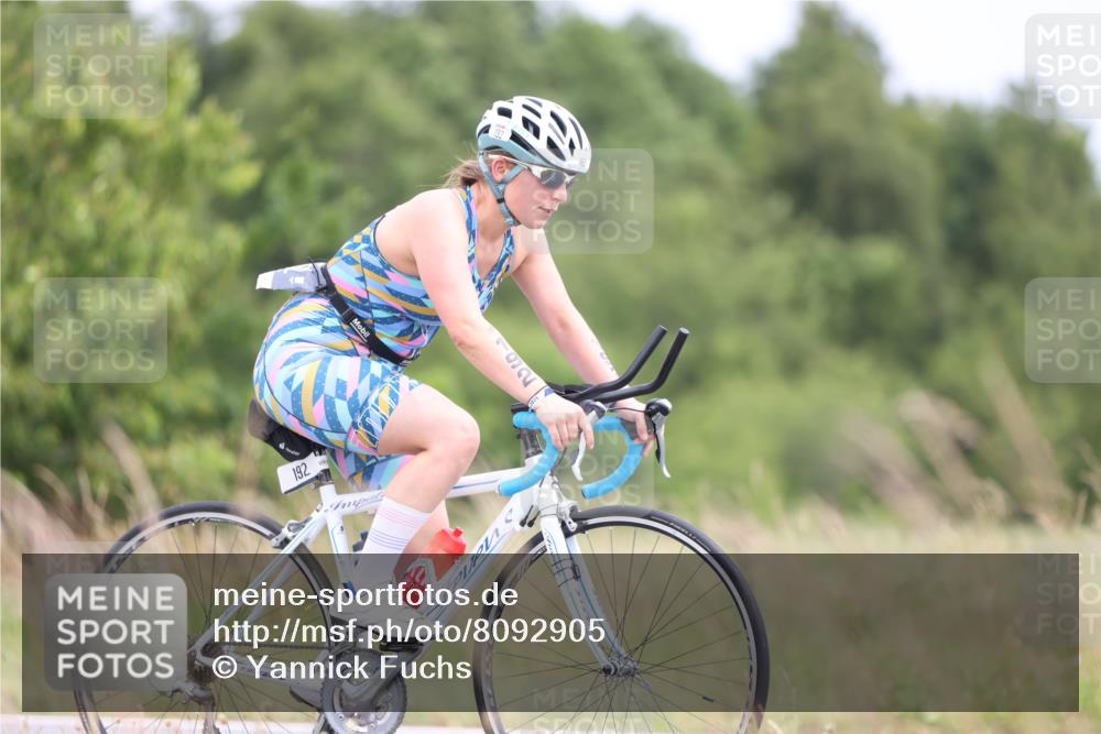 22.06.2025 - Viking Triathlon Yannick Fuchs http://msf.ph/oto/8092905 22.06.2025 13:36:08 Radfahren 192, 477 meine-sportfotos.de