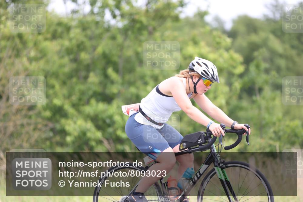 22.06.2025 - Viking Triathlon Yannick Fuchs http://msf.ph/oto/8093023 22.06.2025 13:38:24 Radfahren 633 meine-sportfotos.de
