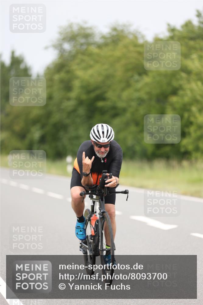 22.06.2025 - Viking Triathlon Yannick Fuchs http://msf.ph/oto/8093700 22.06.2025 13:41:54 Radfahren 446 meine-sportfotos.de