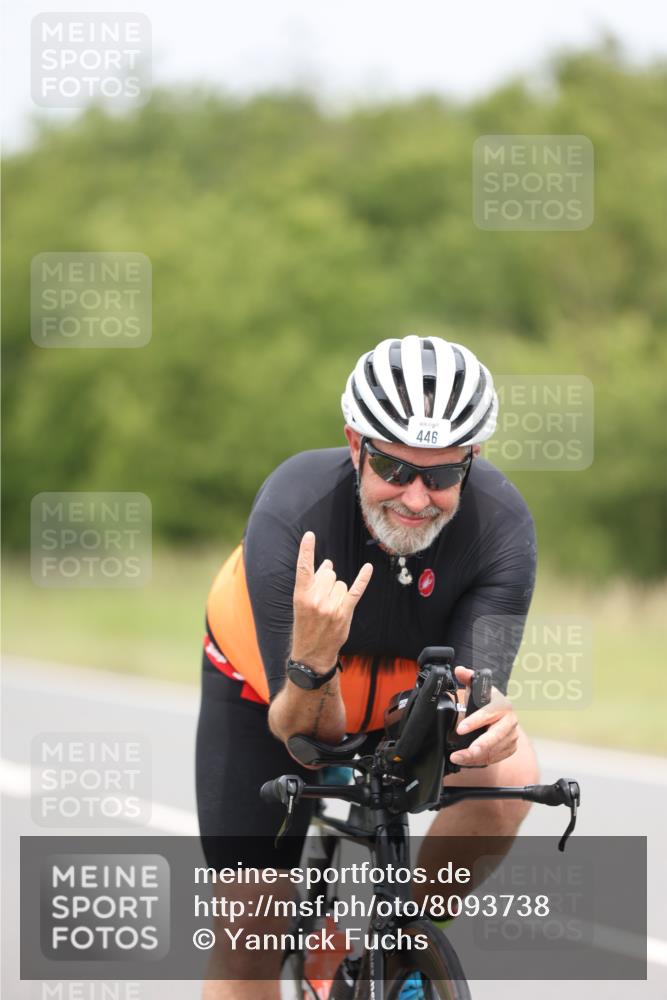 22.06.2025 - Viking Triathlon Yannick Fuchs http://msf.ph/oto/8093738 22.06.2025 13:41:55 Radfahren 446 meine-sportfotos.de
