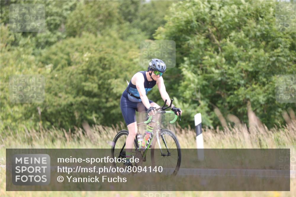 22.06.2025 - Viking Triathlon Yannick Fuchs http://msf.ph/oto/8094140 22.06.2025 13:44:47 Radfahren 136 meine-sportfotos.de