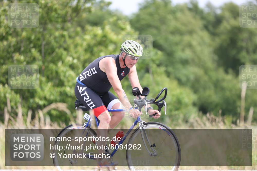 22.06.2025 - Viking Triathlon Yannick Fuchs http://msf.ph/oto/8094262 22.06.2025 13:44:59 Radfahren 447 meine-sportfotos.de