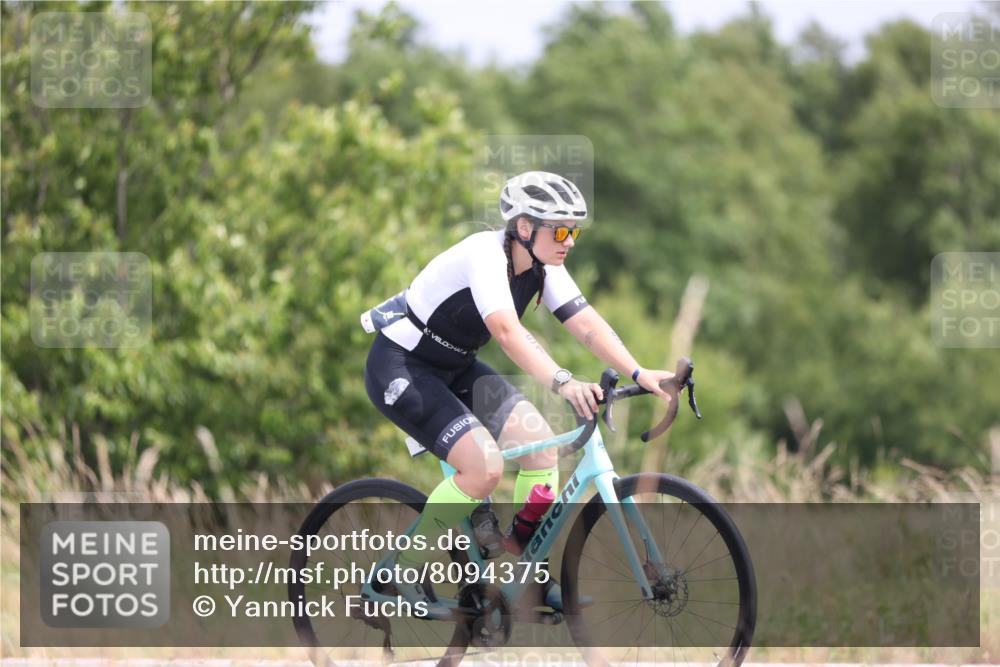 22.06.2025 - Viking Triathlon Yannick Fuchs http://msf.ph/oto/8094375 22.06.2025 13:45:11 Radfahren 515 meine-sportfotos.de