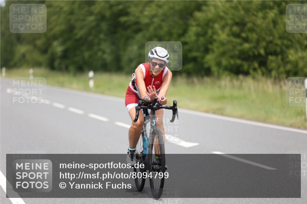 22.06.2025 - Viking Triathlon Yannick Fuchs http://msf.ph/oto/8094799 22.06.2025 13:49:51 Radfahren 484 meine-sportfotos.de