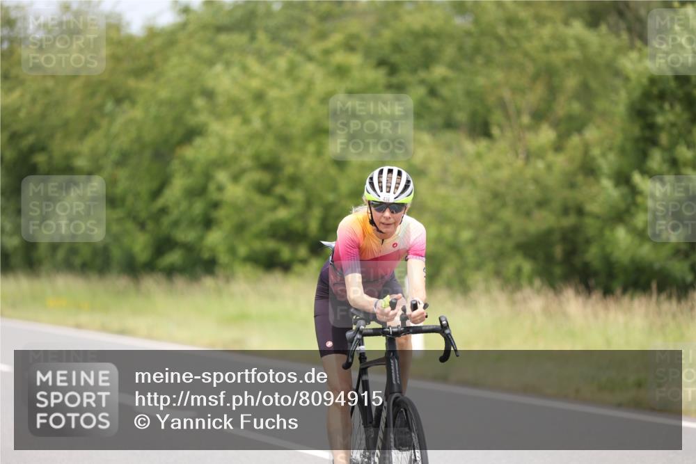 22.06.2025 - Viking Triathlon Yannick Fuchs http://msf.ph/oto/8094915 22.06.2025 13:50:03 Radfahren 436 meine-sportfotos.de