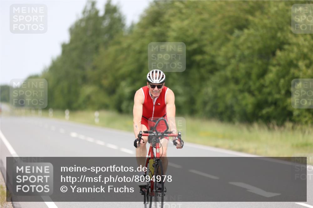 22.06.2025 - Viking Triathlon Yannick Fuchs http://msf.ph/oto/8094978 22.06.2025 13:52:55 Radfahren 160 meine-sportfotos.de