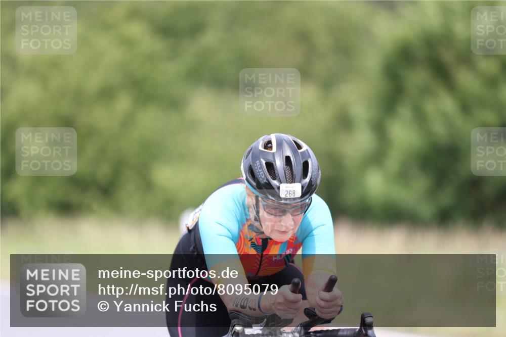 22.06.2025 - Viking Triathlon Yannick Fuchs http://msf.ph/oto/8095079 22.06.2025 13:53:24 Radfahren 268 meine-sportfotos.de