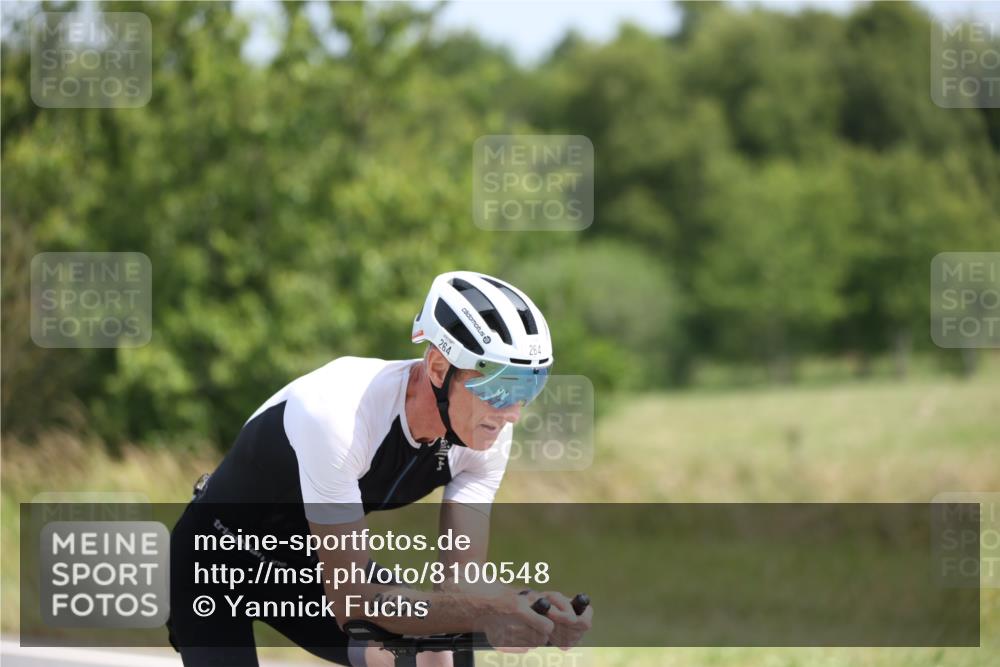 22.06.2025 - Viking Triathlon Yannick Fuchs http://msf.ph/oto/8100548 22.06.2025 12:03:50 Radfahren 60, 264 meine-sportfotos.de