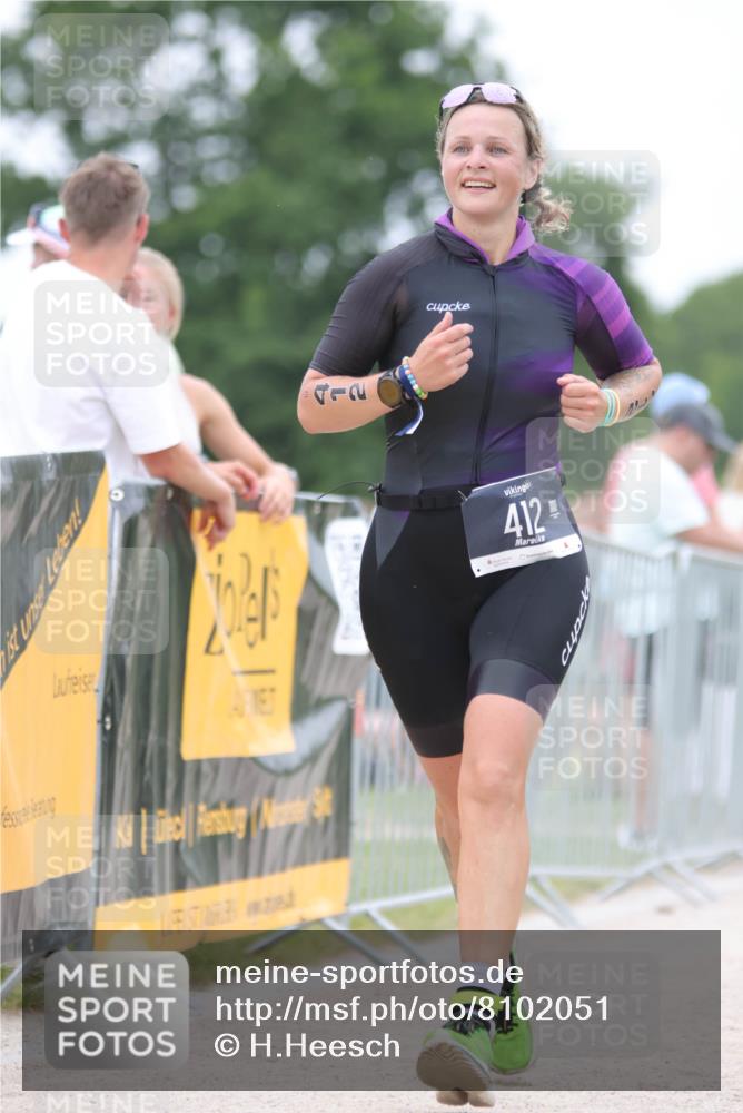 22.06.2025 - Viking Triathlon H.Heesch http://msf.ph/oto/8102051 22.06.2025 15:45:49 Laufen 292, 412 meine-sportfotos.de