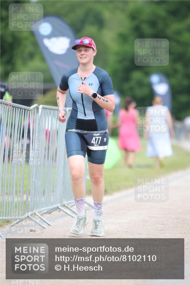 22.06.2025 - Viking Triathlon H.Heesch http://msf.ph/oto/8102110 22.06.2025 16:49:38 Laufen 477, 499 meine-sportfotos.de