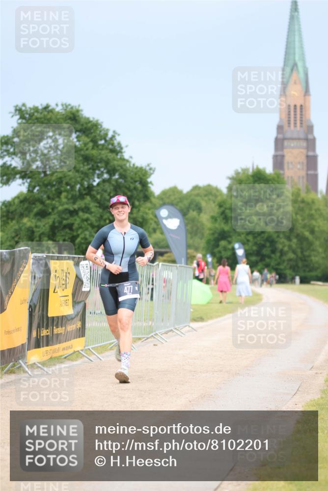 22.06.2025 - Viking Triathlon H.Heesch http://msf.ph/oto/8102201 22.06.2025 16:49:40 Laufen 477, 499 meine-sportfotos.de