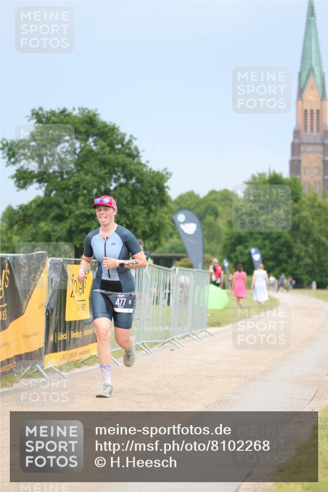 22.06.2025 - Viking Triathlon H.Heesch http://msf.ph/oto/8102268 22.06.2025 16:49:41 Laufen 477, 499 meine-sportfotos.de