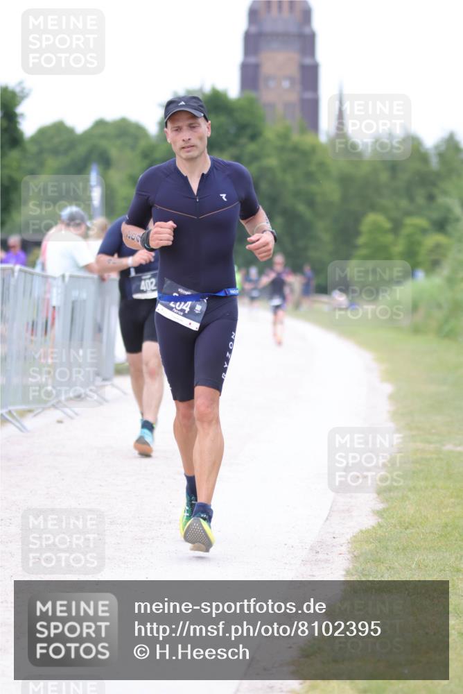 22.06.2025 - Viking Triathlon H.Heesch http://msf.ph/oto/8102395 22.06.2025 15:47:00 Laufen 204, 402 meine-sportfotos.de