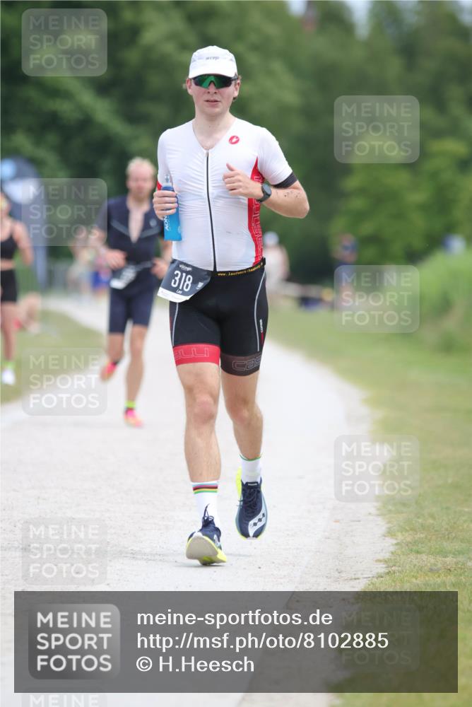 22.06.2025 - Viking Triathlon H.Heesch http://msf.ph/oto/8102885 22.06.2025 13:38:00 Laufen 225, 318 meine-sportfotos.de