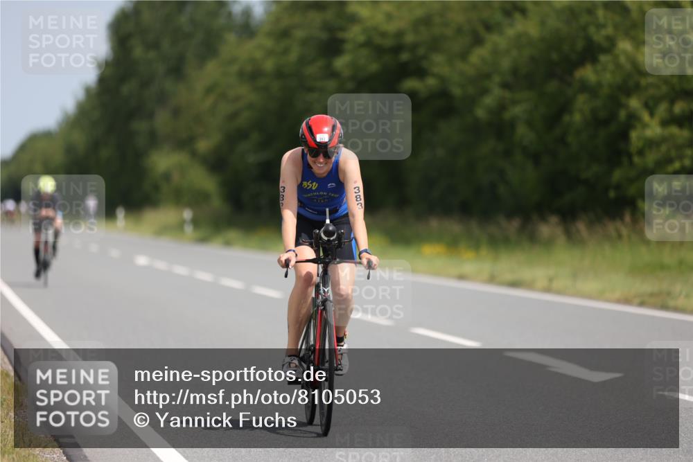 22.06.2025 - Viking Triathlon Yannick Fuchs http://msf.ph/oto/8105053 22.06.2025 12:09:23 Radfahren 31, 140, 195, 383, 446 meine-sportfotos.de