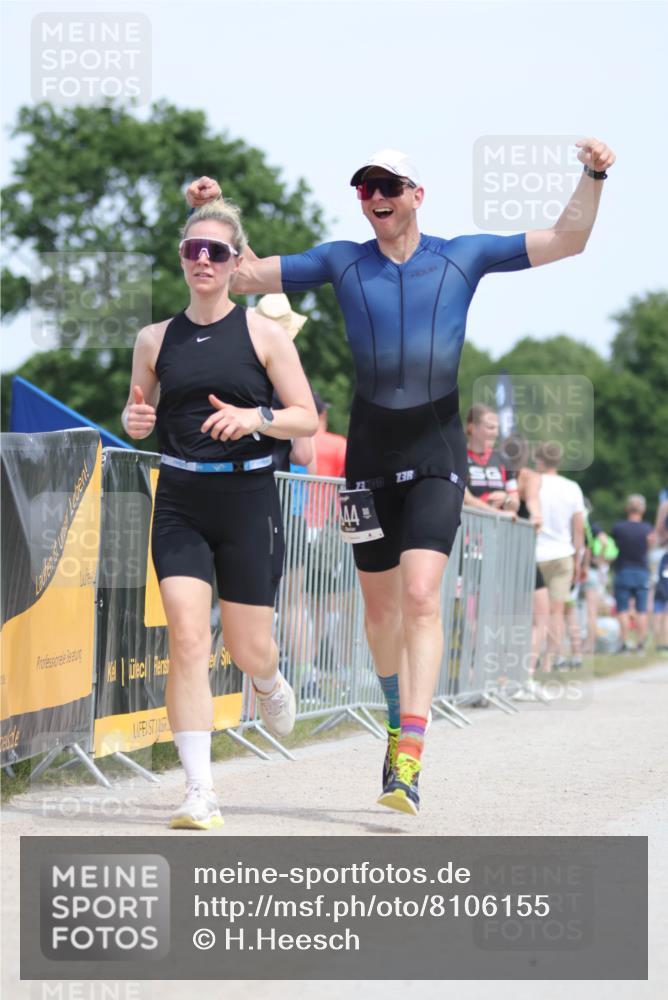 22.06.2025 - Viking Triathlon H.Heesch http://msf.ph/oto/8106155 22.06.2025 14:11:08 Laufen 294, 344 meine-sportfotos.de