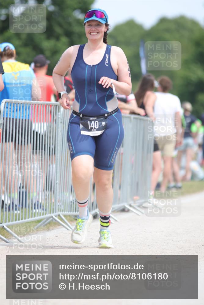 22.06.2025 - Viking Triathlon H.Heesch http://msf.ph/oto/8106180 22.06.2025 14:11:15 Laufen 140 meine-sportfotos.de