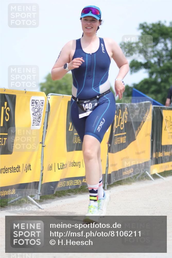22.06.2025 - Viking Triathlon H.Heesch http://msf.ph/oto/8106211 22.06.2025 14:11:18 Laufen 140 meine-sportfotos.de