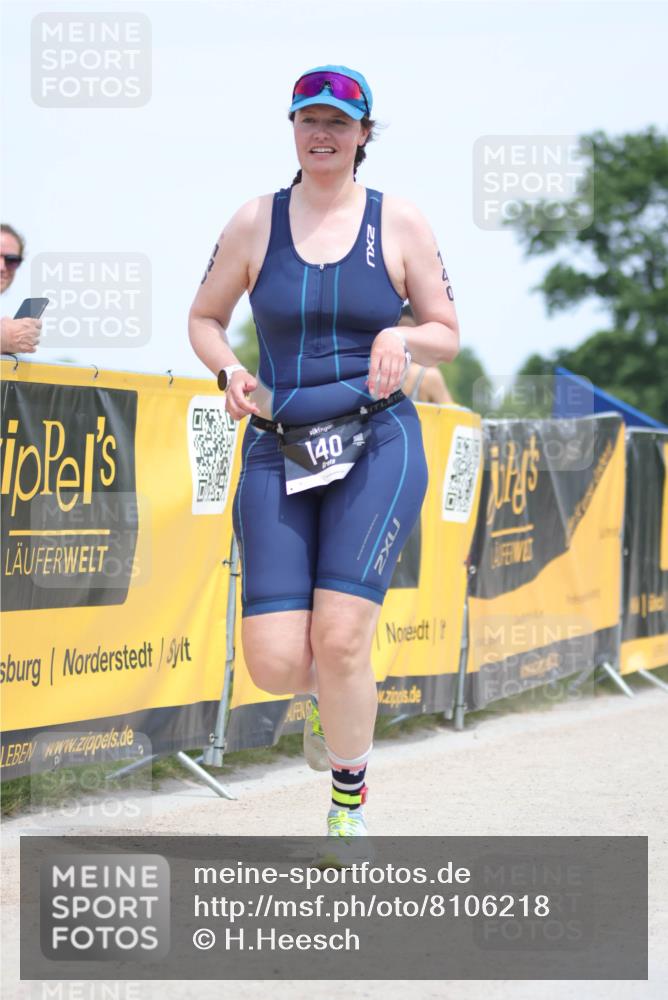 22.06.2025 - Viking Triathlon H.Heesch http://msf.ph/oto/8106218 22.06.2025 14:11:18 Laufen 140 meine-sportfotos.de