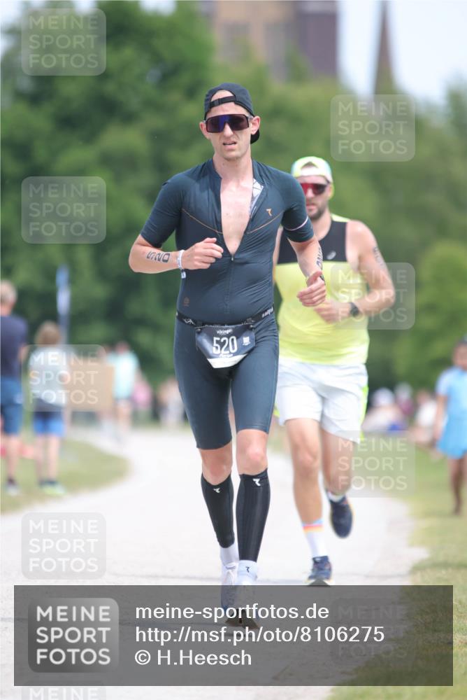 22.06.2025 - Viking Triathlon H.Heesch http://msf.ph/oto/8106275 22.06.2025 14:11:53 Laufen 520, 607 meine-sportfotos.de