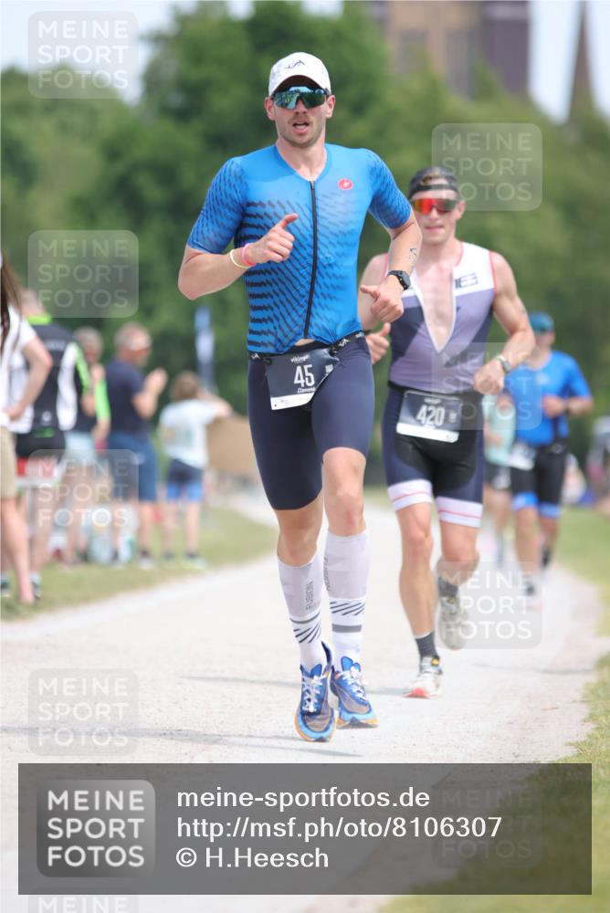 22.06.2025 - Viking Triathlon H.Heesch http://msf.ph/oto/8106307 22.06.2025 14:12:13 Laufen 45, 420 meine-sportfotos.de