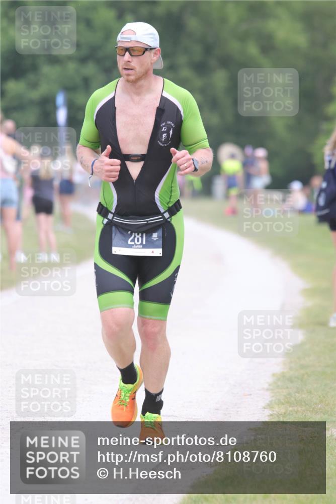 22.06.2025 - Viking Triathlon H.Heesch http://msf.ph/oto/8108760 22.06.2025 14:36:16 Laufen 281, 319 meine-sportfotos.de