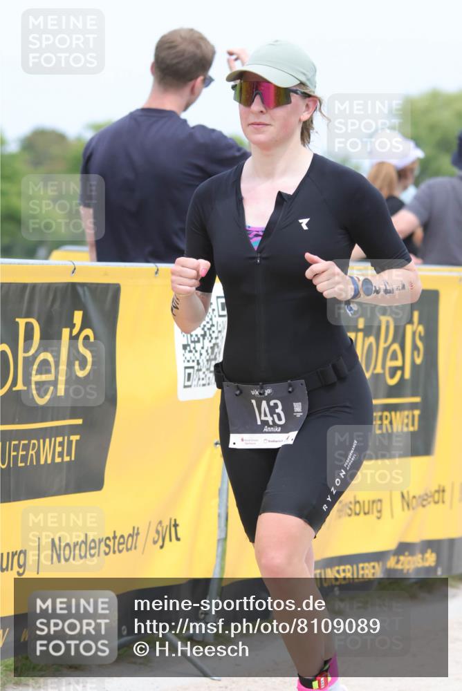 22.06.2025 - Viking Triathlon H.Heesch http://msf.ph/oto/8109089 22.06.2025 14:43:30 Laufen 143, 531 meine-sportfotos.de