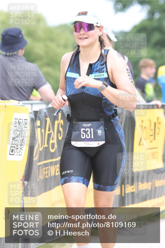22.06.2025 - Viking Triathlon H.Heesch http://msf.ph/oto/8109169 22.06.2025 14:43:36 Laufen 133, 531 meine-sportfotos.de