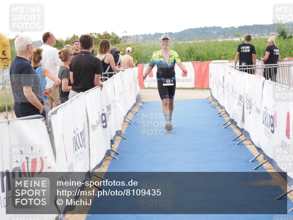 22.06.2025 - Viking Triathlon MichiJ http://msf.ph/oto/8109435 22.06.2025 16:22:01 Ziel  meine-sportfotos.de