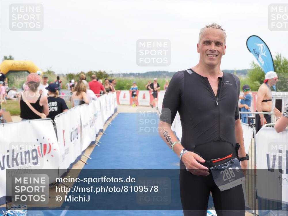 22.06.2025 - Viking Triathlon MichiJ http://msf.ph/oto/8109578 22.06.2025 14:52:23 Ziel 288, 420 meine-sportfotos.de