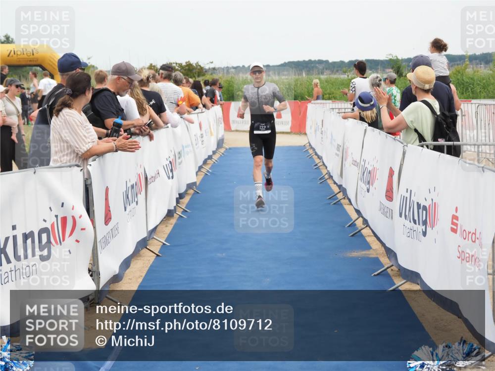 22.06.2025 - Viking Triathlon MichiJ http://msf.ph/oto/8109712 22.06.2025 15:01:17 Ziel 132 meine-sportfotos.de