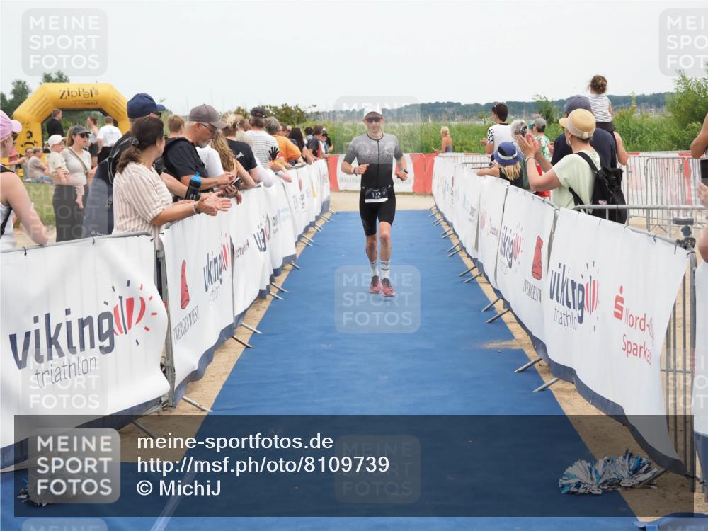 22.06.2025 - Viking Triathlon MichiJ http://msf.ph/oto/8109739 22.06.2025 15:01:17 Ziel 132 meine-sportfotos.de
