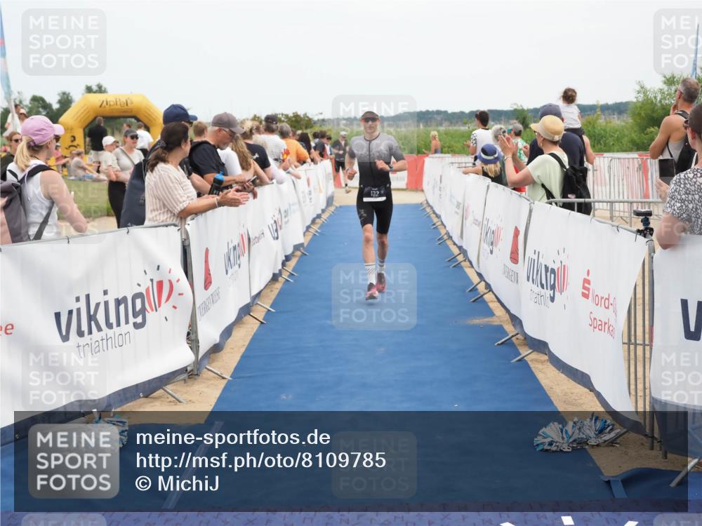 22.06.2025 - Viking Triathlon MichiJ http://msf.ph/oto/8109785 22.06.2025 15:01:17 Ziel 132 meine-sportfotos.de