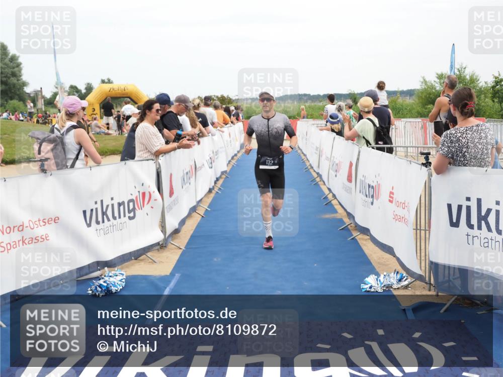 22.06.2025 - Viking Triathlon MichiJ http://msf.ph/oto/8109872 22.06.2025 15:01:18 Ziel 132 meine-sportfotos.de