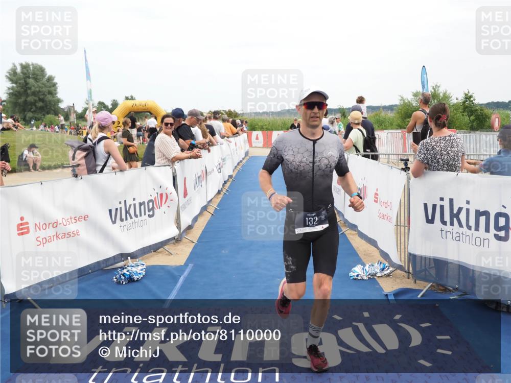 22.06.2025 - Viking Triathlon MichiJ http://msf.ph/oto/8110000 22.06.2025 15:01:19 Ziel 132 meine-sportfotos.de