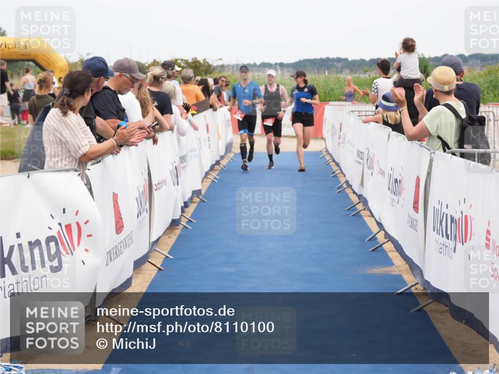 22.06.2025 - Viking Triathlon MichiJ http://msf.ph/oto/8110100 22.06.2025 15:01:25 Ziel 635 meine-sportfotos.de