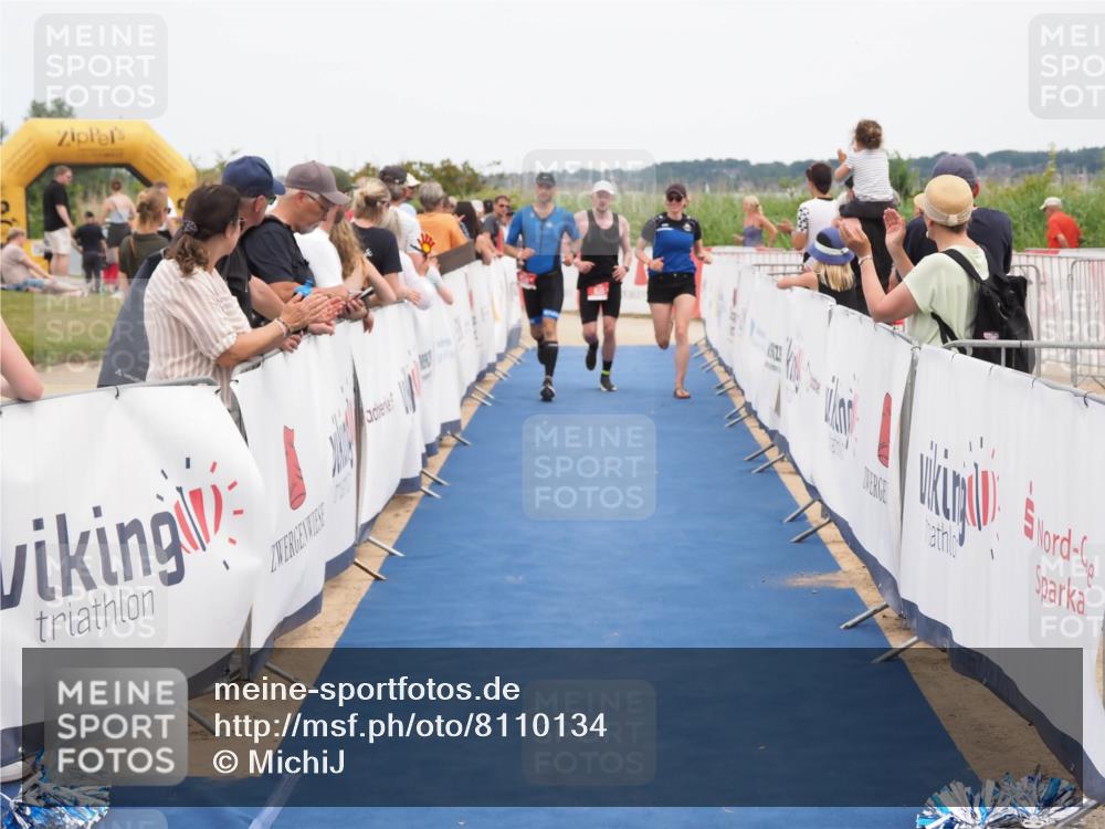 22.06.2025 - Viking Triathlon MichiJ http://msf.ph/oto/8110134 22.06.2025 15:01:26 Ziel 635 meine-sportfotos.de