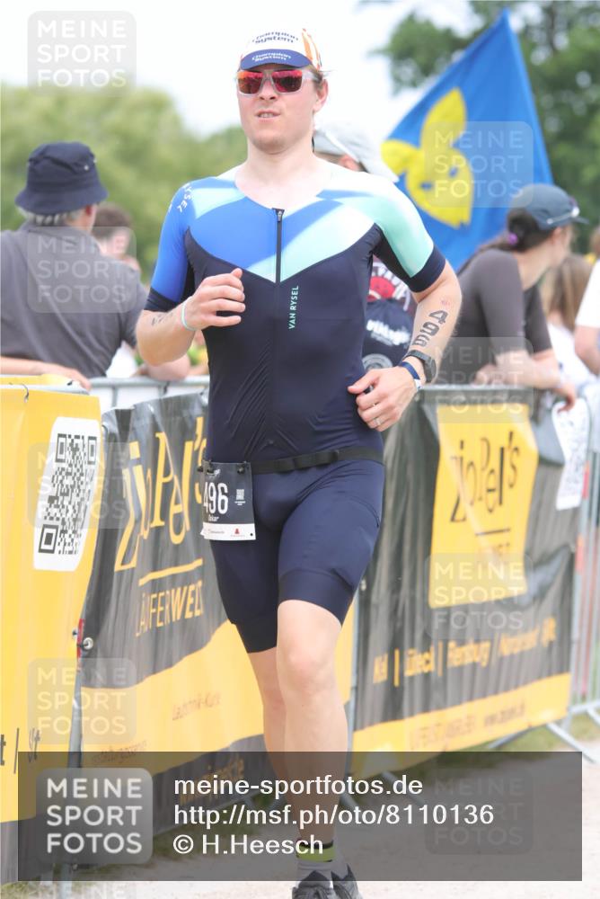 22.06.2025 - Viking Triathlon H.Heesch http://msf.ph/oto/8110136 22.06.2025 14:44:38 Laufen 285, 496 meine-sportfotos.de