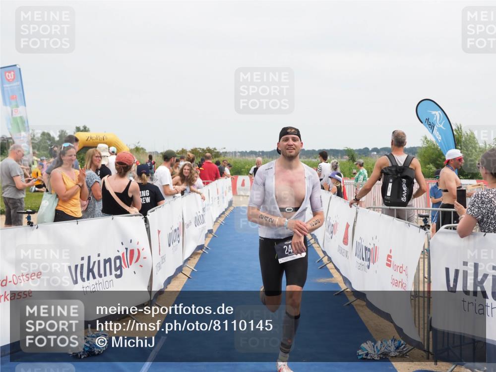 22.06.2025 - Viking Triathlon MichiJ http://msf.ph/oto/8110145 22.06.2025 14:52:33 Ziel 101, 242 meine-sportfotos.de