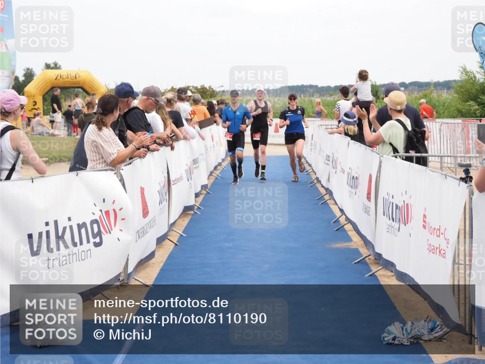 22.06.2025 - Viking Triathlon MichiJ http://msf.ph/oto/8110190 22.06.2025 15:01:26 Ziel 635 meine-sportfotos.de
