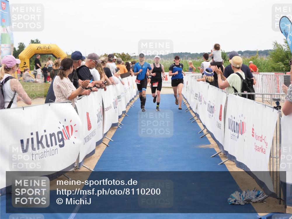 22.06.2025 - Viking Triathlon MichiJ http://msf.ph/oto/8110200 22.06.2025 15:01:26 Ziel 635 meine-sportfotos.de