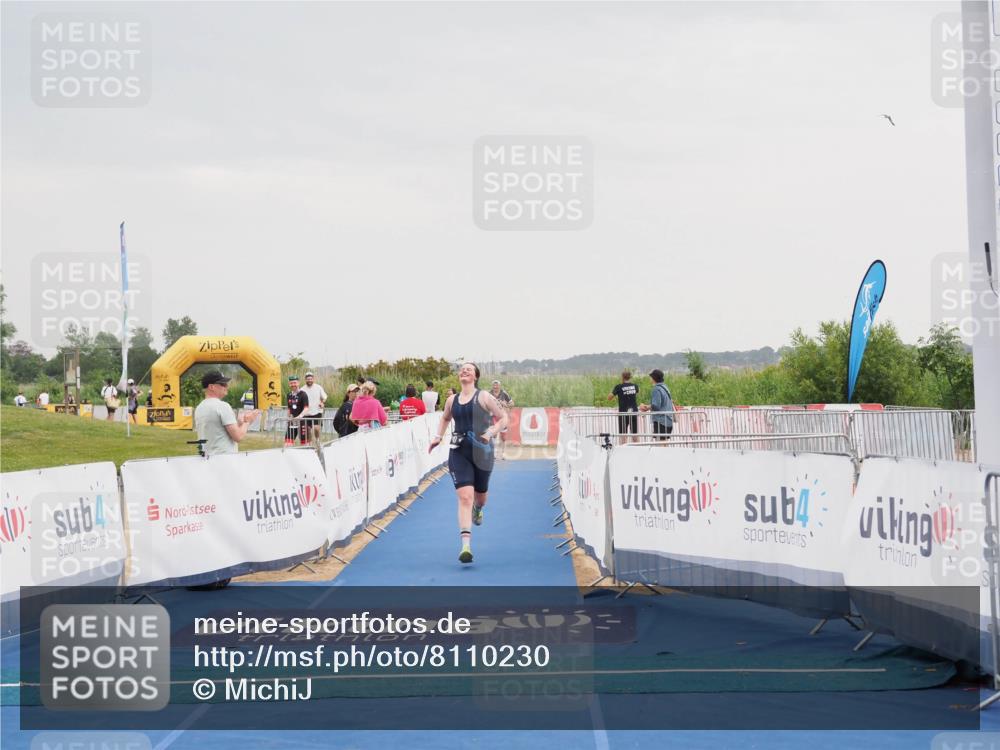 22.06.2025 - Viking Triathlon MichiJ http://msf.ph/oto/8110230 22.06.2025 16:39:18 Ziel 140 meine-sportfotos.de