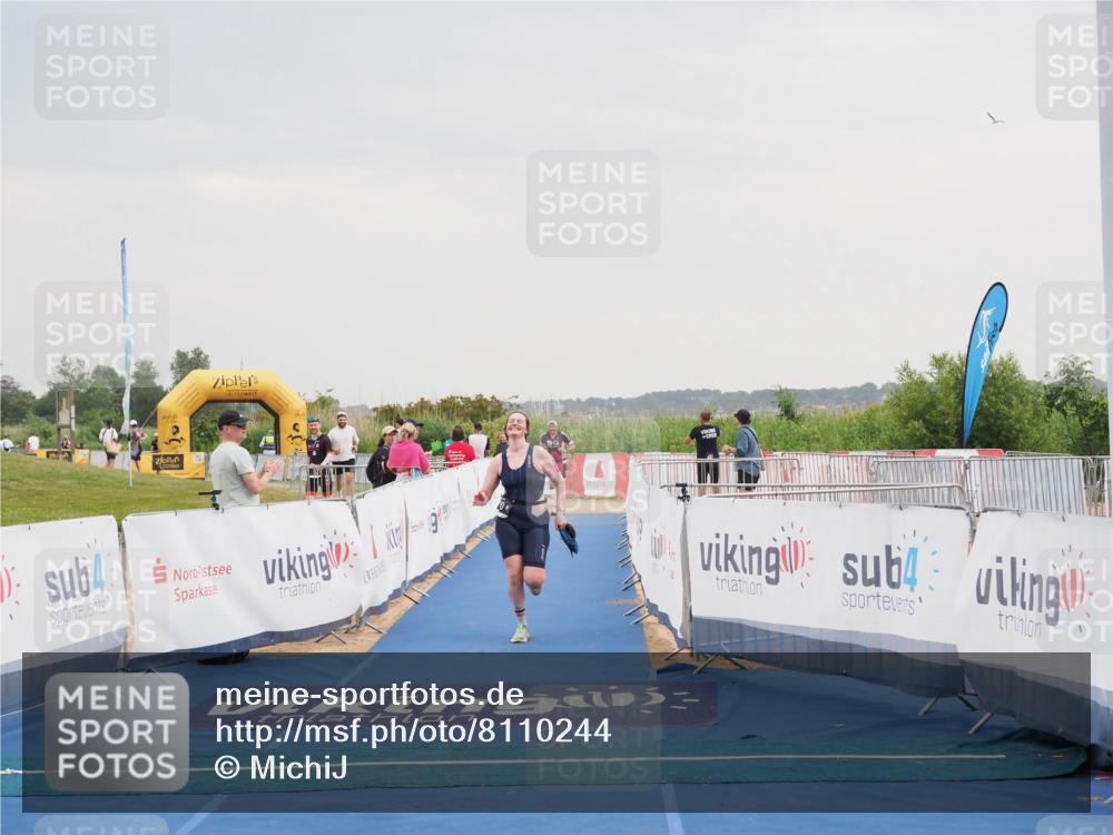 22.06.2025 - Viking Triathlon MichiJ http://msf.ph/oto/8110244 22.06.2025 16:39:18 Ziel 140 meine-sportfotos.de