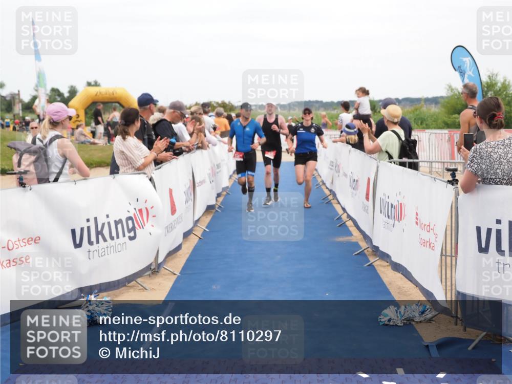 22.06.2025 - Viking Triathlon MichiJ http://msf.ph/oto/8110297 22.06.2025 15:01:27 Ziel 635 meine-sportfotos.de