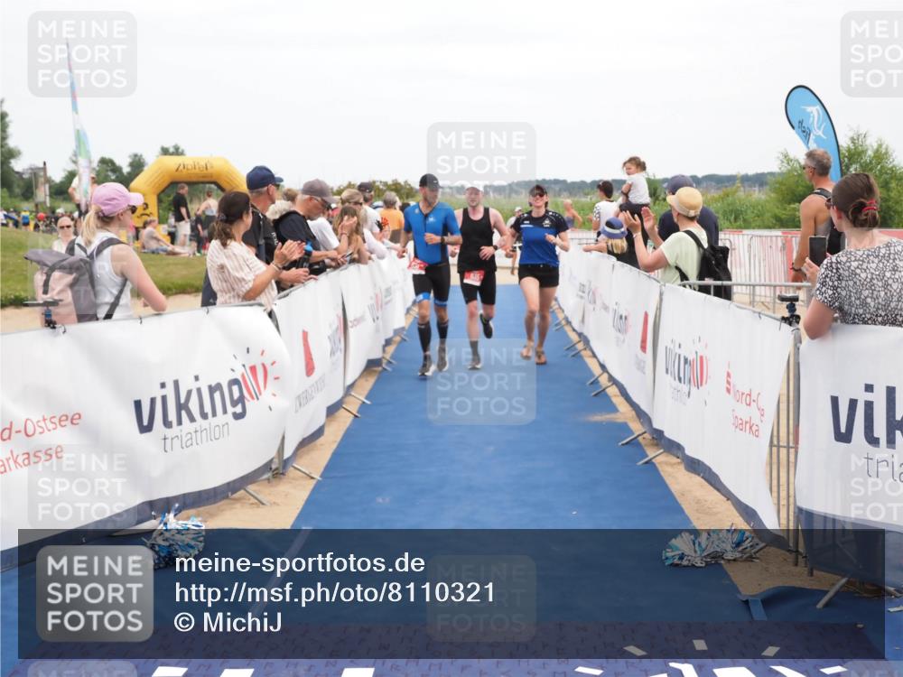 22.06.2025 - Viking Triathlon MichiJ http://msf.ph/oto/8110321 22.06.2025 15:01:27 Ziel 635 meine-sportfotos.de