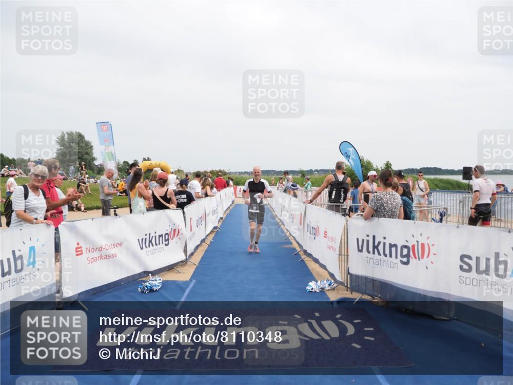22.06.2025 - Viking Triathlon MichiJ http://msf.ph/oto/8110348 22.06.2025 14:52:37 Ziel 101, 242 meine-sportfotos.de
